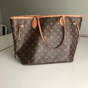 Authentic LV Neverfull MM
